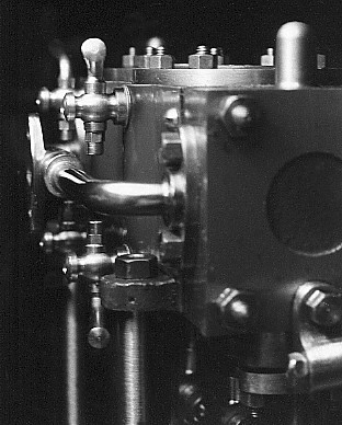 1" bore X 7/8" stroke twin launch engine